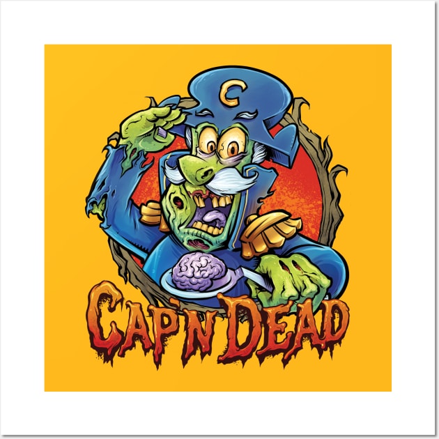 Cap'n Dead Wall Art by FlylandDesigns